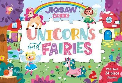 Jigsaw Book: Unicorn and Fairies