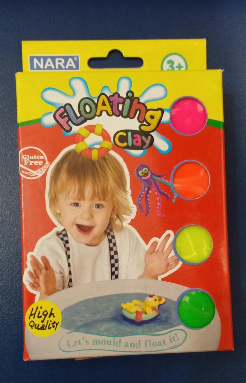 Kiddy Art Work ( Floating Clay)