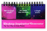 Knock Knock Desktop Inpsiration Generator (Stationery) Spiral-bound
