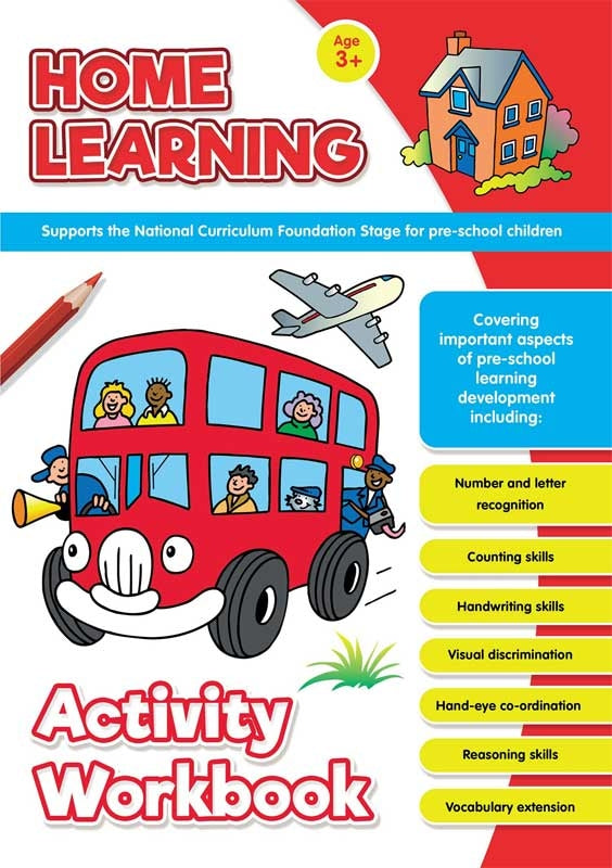LEARNING AT HOME ACTIVITY BOOKS