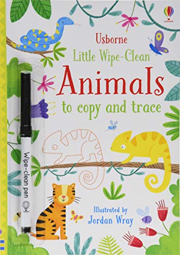 Little Wipe-clean Animals To Copy And Trace - (PB)