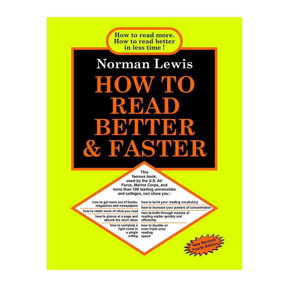 How to Read Better &amp; Faster