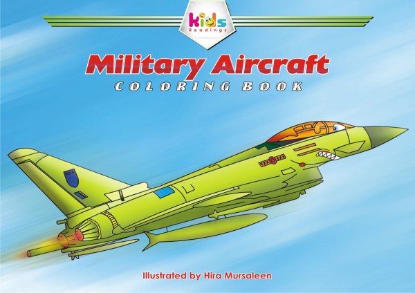 MILITARY AIRCRAFT: COLORING BOOK - (PB)