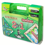 MONOPOLY SCRABBLE CROSSWORD GAME 55014