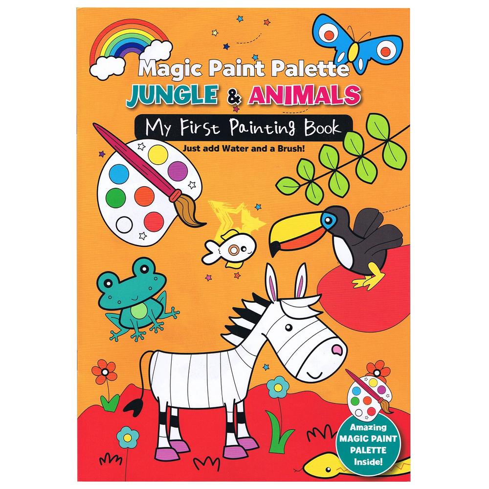 Magic Paint Palette Jungle and Animals - (PB)