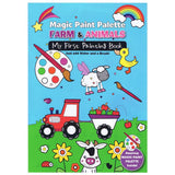 Magic Paint Palette: Farm and Animals - Paperback