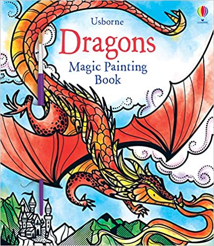 Magic Painting Dragons  -  Paperback