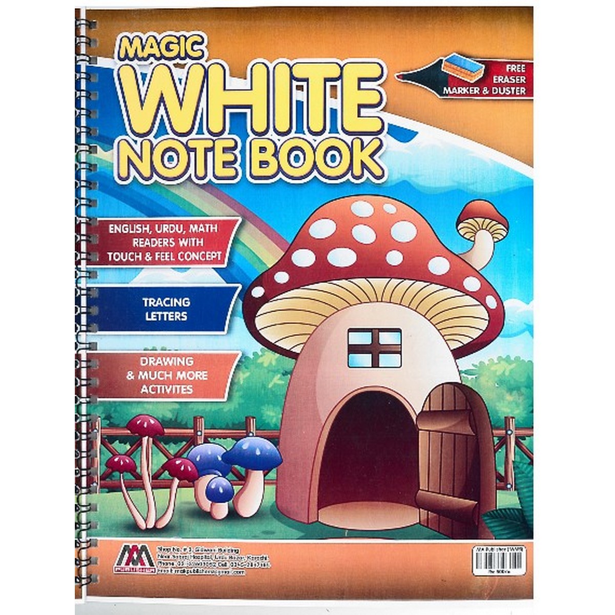 Magic White Note Book