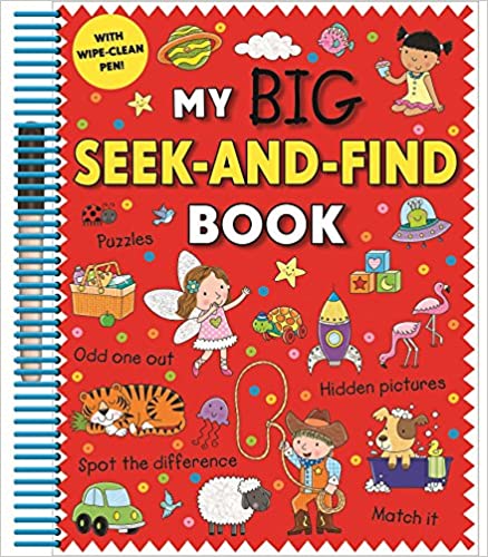 My Big Seek and Find Book - Spiral-bound