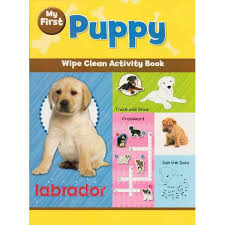 My First Puppy (Wipe Clean Activity Book) Paperback