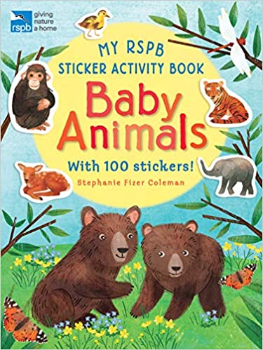 My RSPB Sticker Activity Book: Baby Animals - Paperback