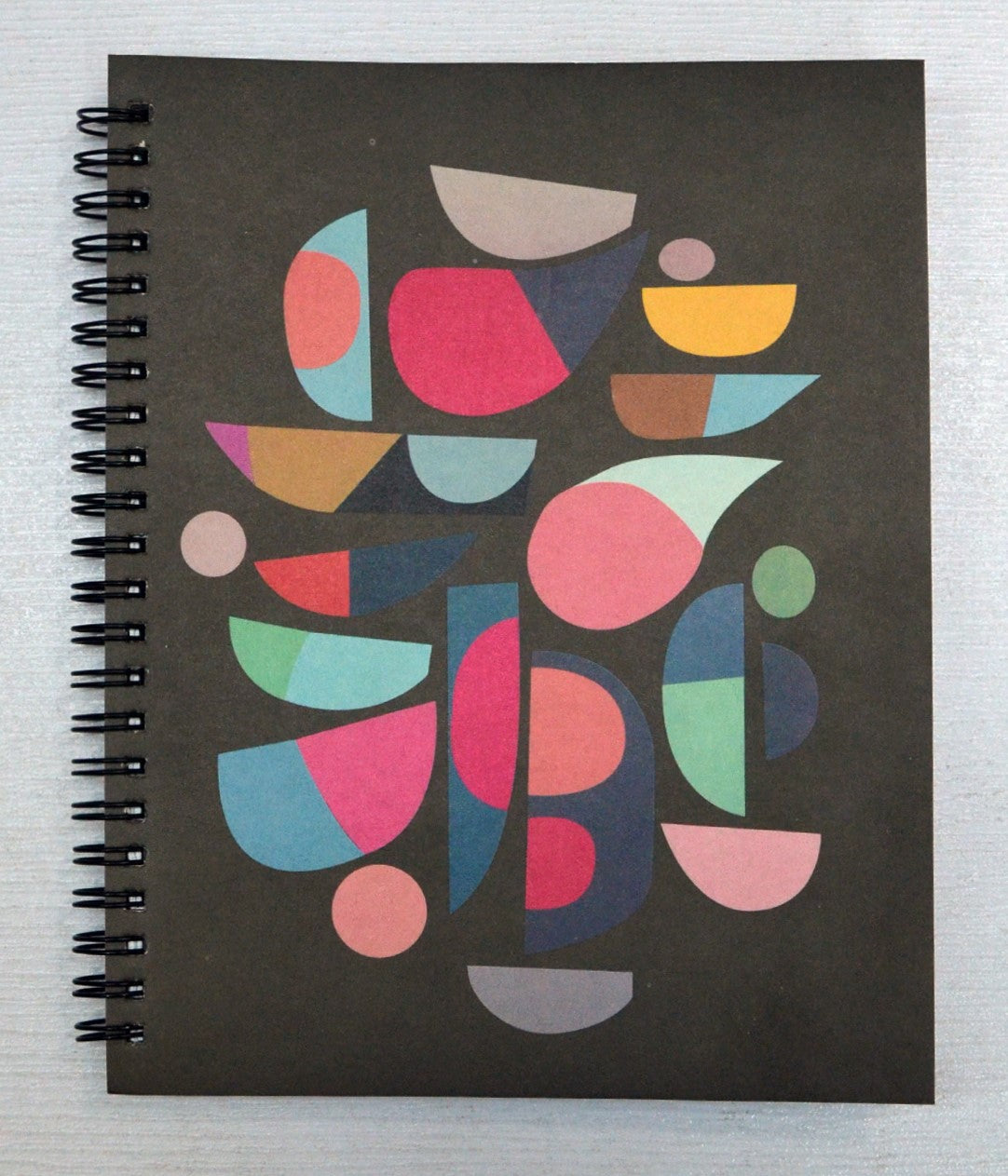 Notebook - Grey Abstract - A5