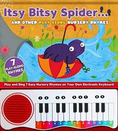 Nursery Rhymes Itsy Bitsy Spider Novelty Activity Book