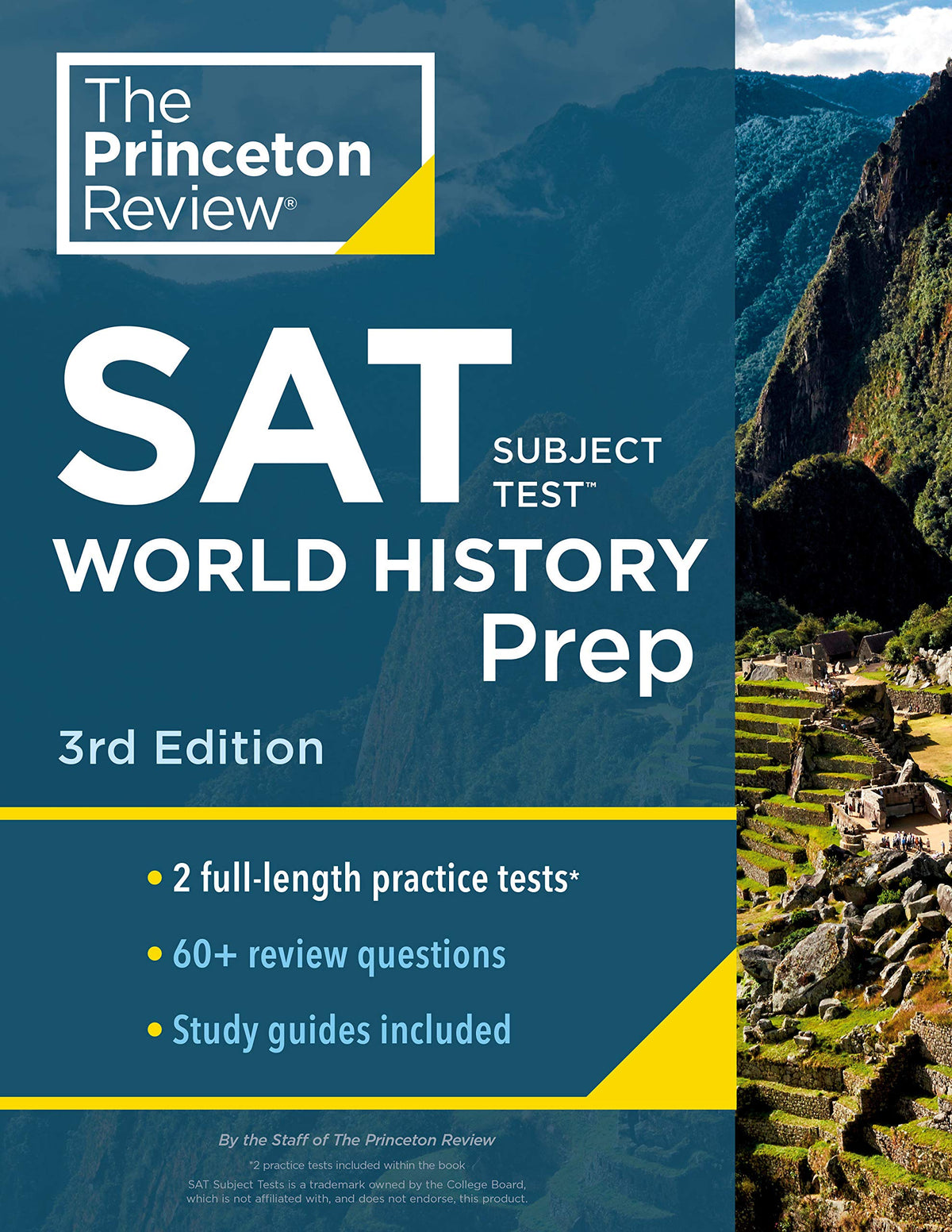 Cracking the SAT Subject Test in World History (College Test Prep): Practice Tests + Content Review + Strategies and Techniques
