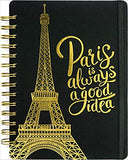 Paris is Always a Good Idea Journal (Blackrock Journal, Notebook) - Spiral