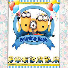 Minions Colouring Book - Party