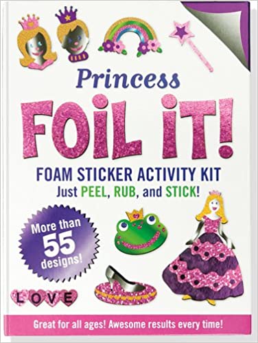 Princess Foil It! (foam sticker activity kit) - Hardcover
