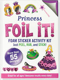 Princess Foil It! (foam sticker activity kit) - Hardcover