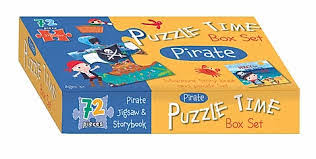 Puzzle And Box Sets Pirate - Hardcover