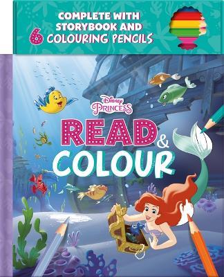 Disney Princess Ariel: Read and Colour