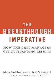 The Breakthrough Imperative: