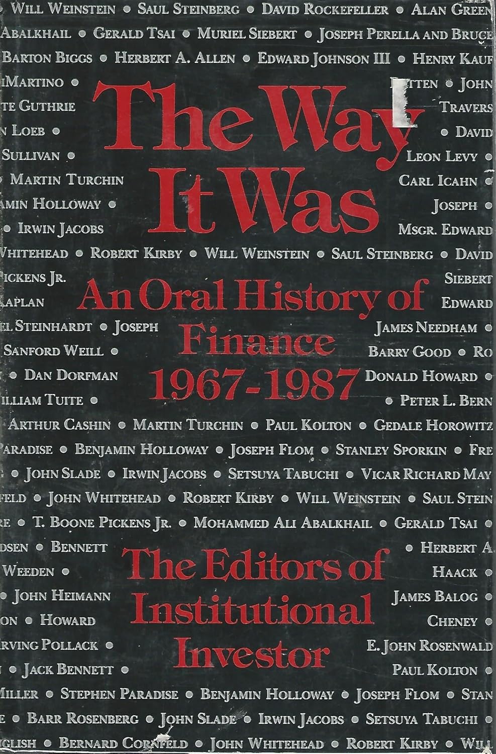 The Way It Was: