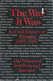 The Way It Was: