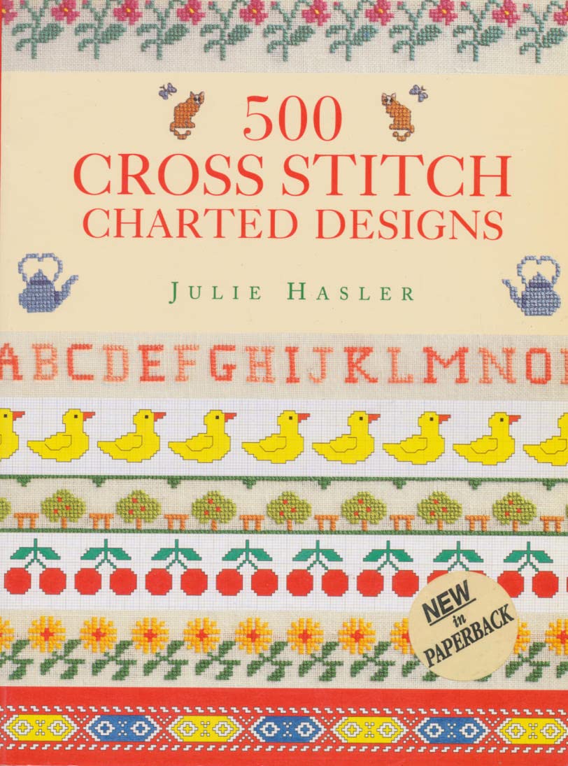 500 Cross Stitch Charted Designs