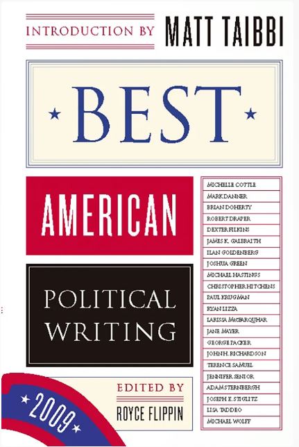 Best American Political Writing 2009