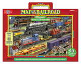 Railroad Magnetic playboard and puzzle