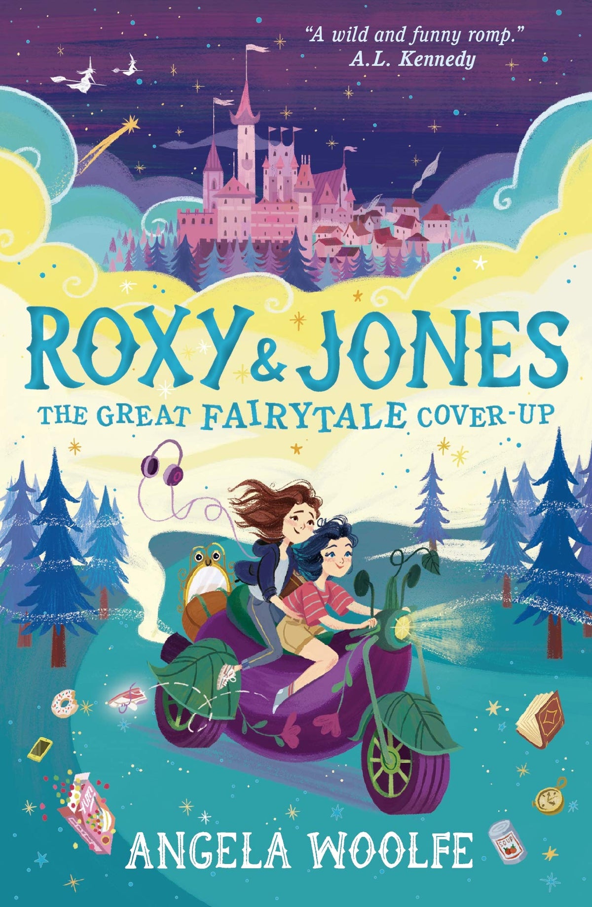Roxy and Jones: The Great Fairytale Cover-Up  -  Paperback