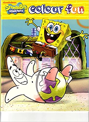 Spongebob Squarepants Colour Fun - Paperback