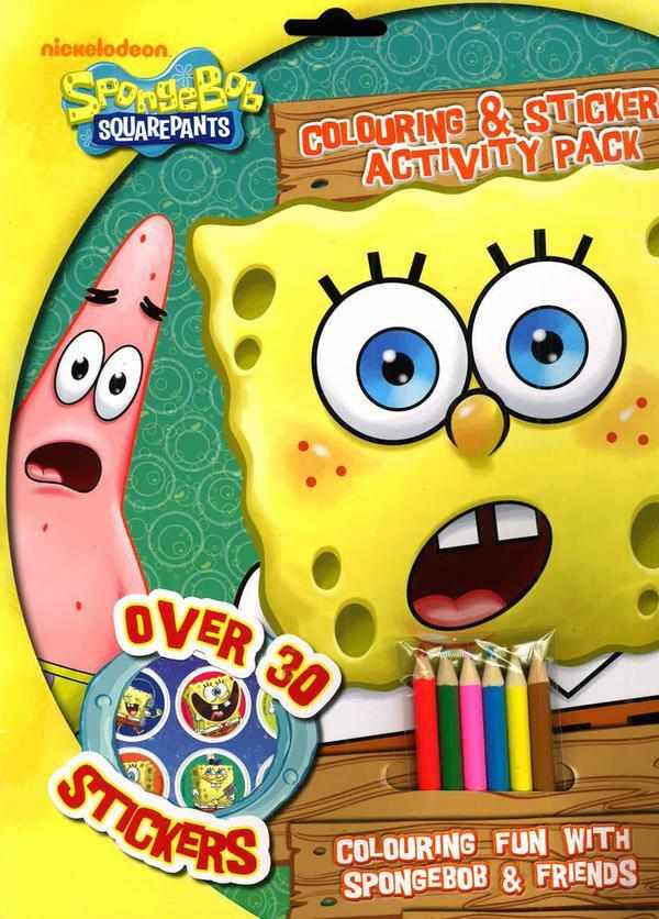 Spongebob Squarepants: Colouring and Sticker Activity Pack
