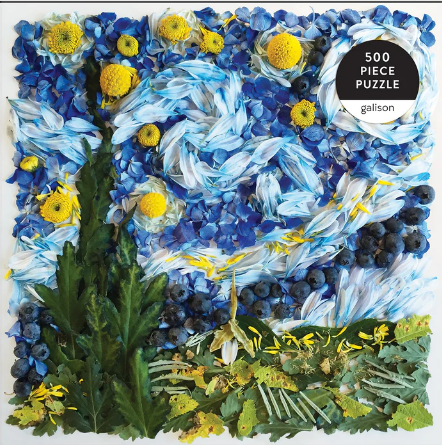 Starry Night Petals 500 Piece Puzzle