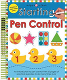 Starting Pen Control: Wipe Clean Spirals - Paperback