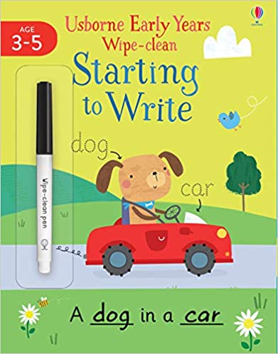Starting to Write (Usborne Early Years Wipe-Clean)