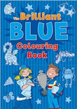 The Brilliant Blue Colouring Book