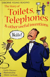 Usborne Young Reading The Story of Toilets Telephones and other useful inventions