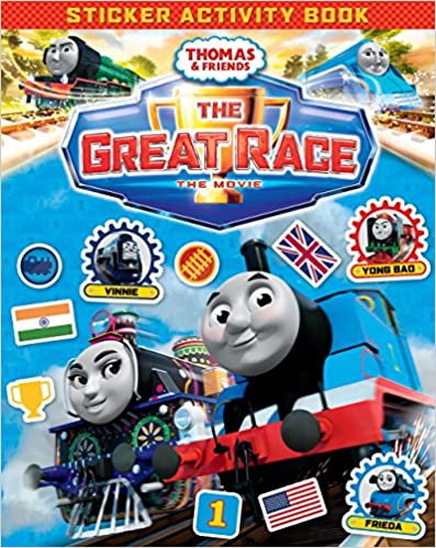 Thomas and Friends: The Great Race Movie Sticker Book - (PB)