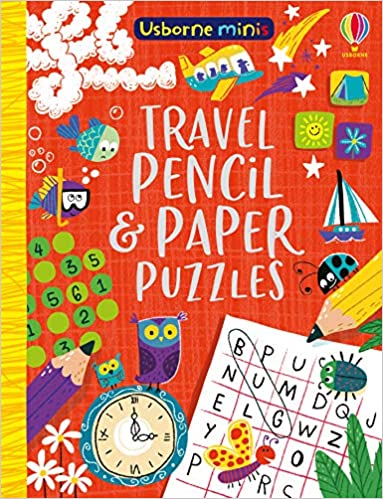 Travel Pencil and Paper Puzzles (Usborne Minis) - Paperback