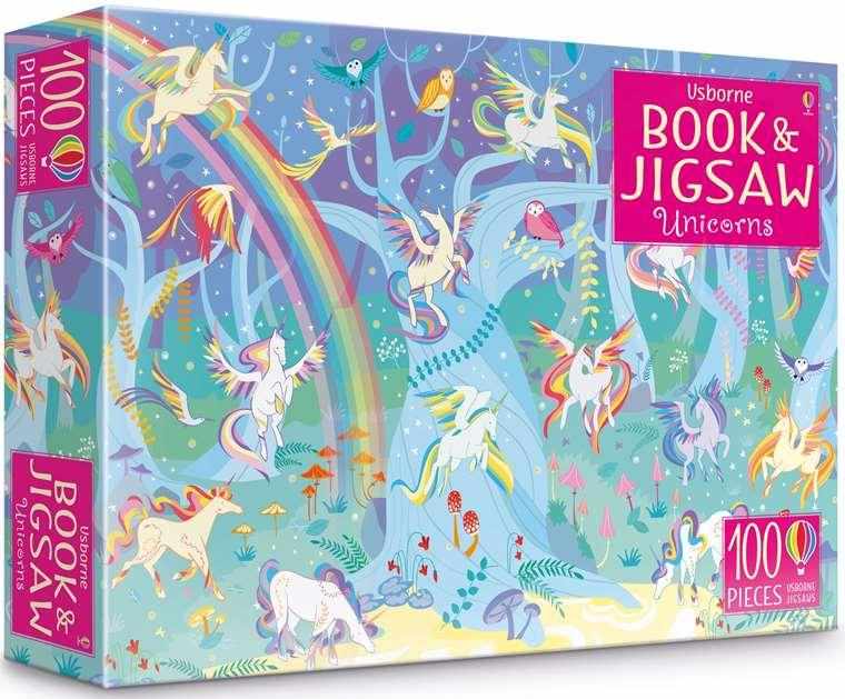 Unicorns (usborne Book And Jigsaw)