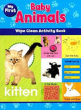 WIPE CLEAN ACTIVITY BOOK: BABY ANIMALS