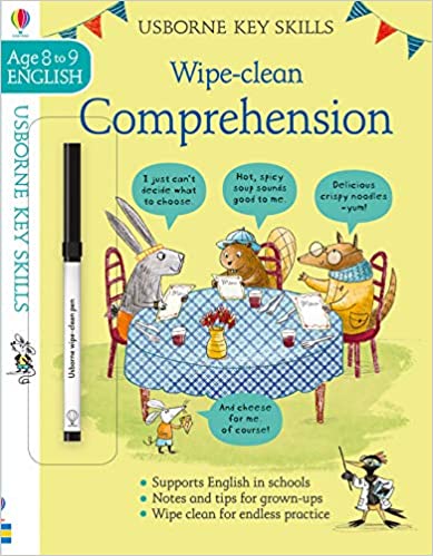 Wipe-Clean Comprehension 8-9 (Wipe-Clean Key Skills)  - Paperback