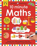 Wipe Clean Workbook 10 Minute Maths  - Paperback