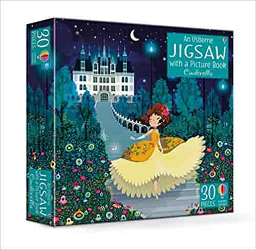An Usborne Jigsaw with a Picture Book Cinderella (Usborne Jigsaws)