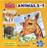 Animals 1: Box of Three Puzzles
