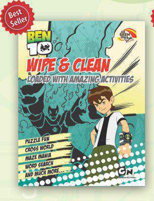 Ben10 Wipe and Clean Yellow Blue -