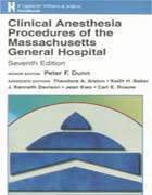Clinical Anesthesia Procedures of the Massachusetts General Hospital 8th Edition