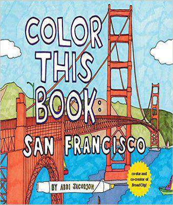 Color this Book: San Francisco  -  Paperback