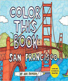 Color this Book: San Francisco  -  Paperback
